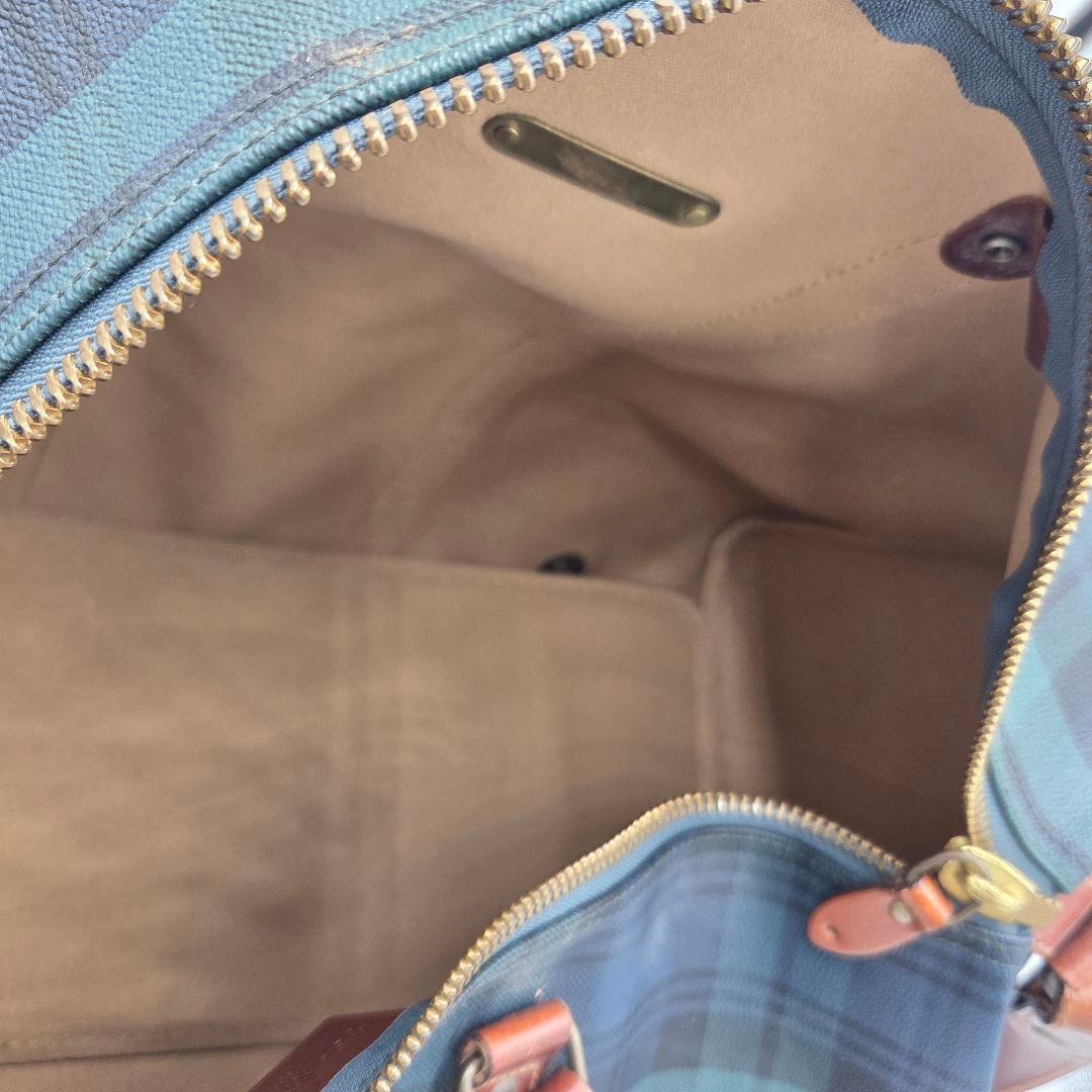 ポロラルフローレン ボストンバッグ 大容量 PVCレザー 2wayショルダー