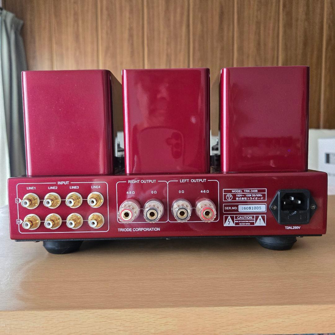 TRIODE　 トライオード TRK-3488 プリメインアンプ 　元箱付