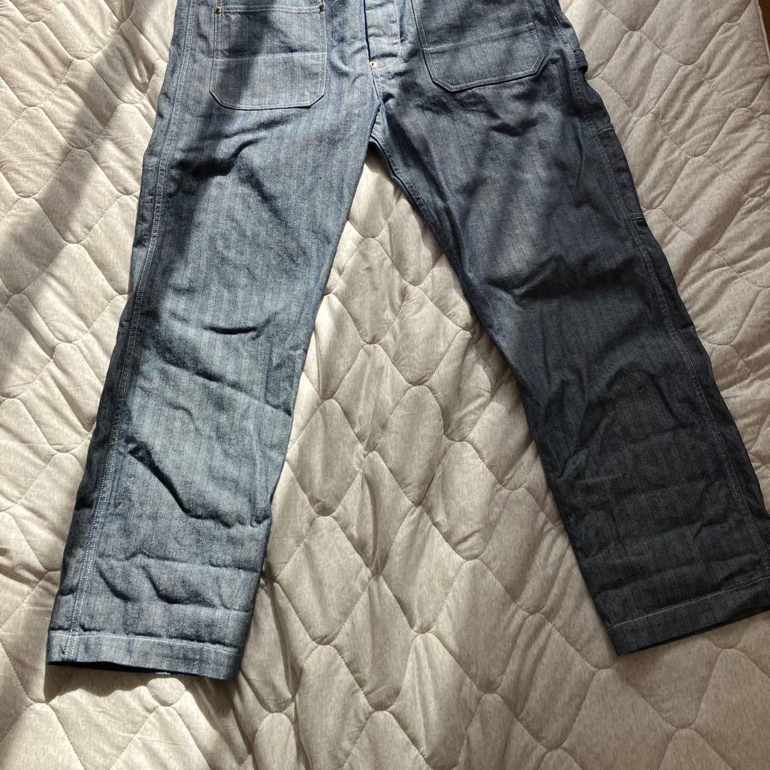 デニムオーバーオール ストロングホールド　36