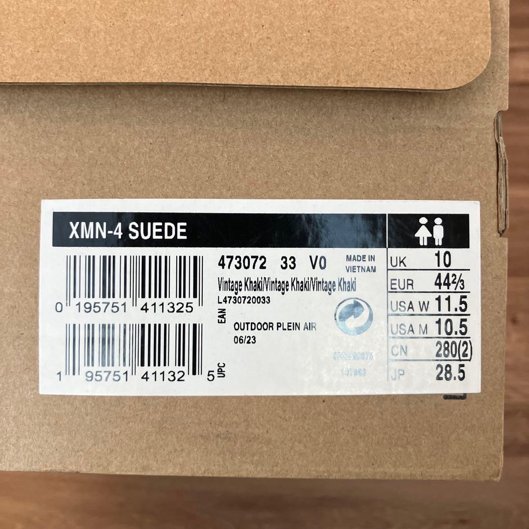 【SALOMON】 XMN-4 SUEDE