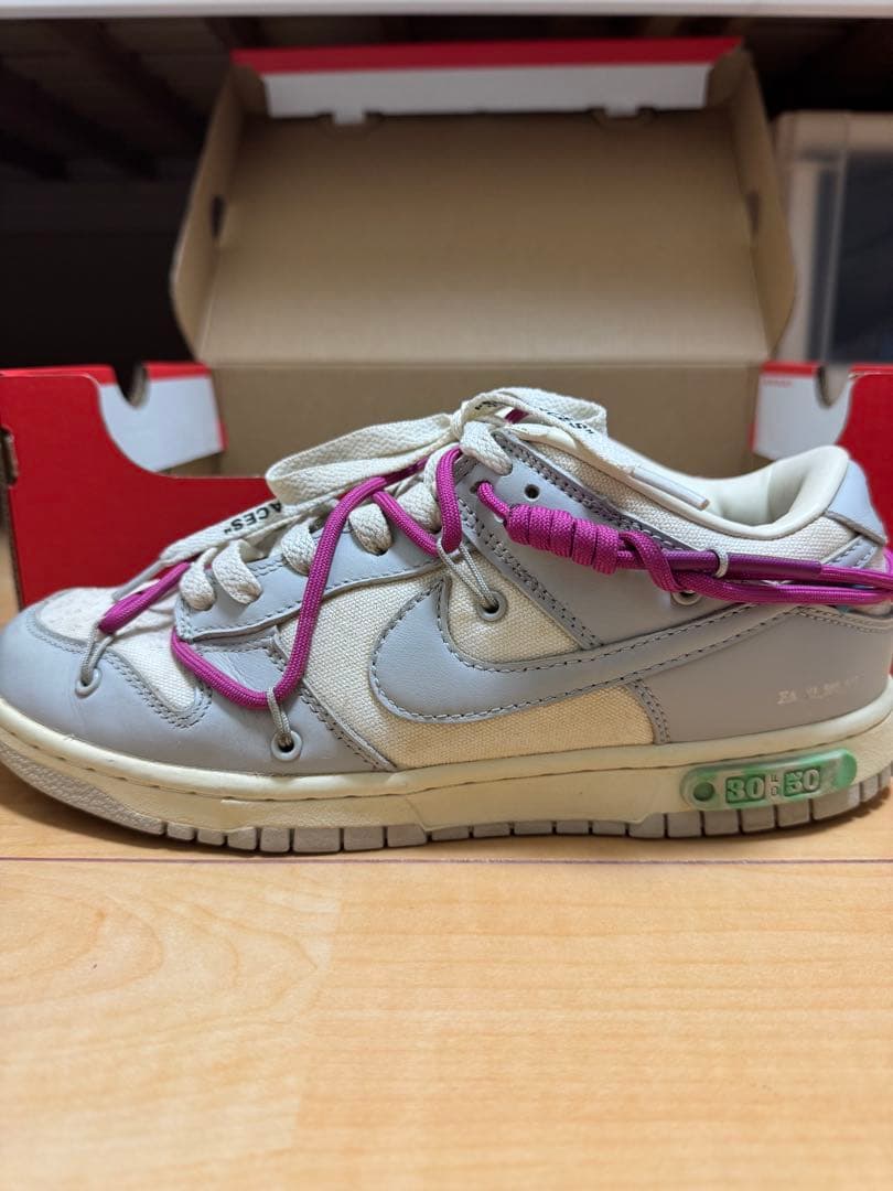 Off-White × Nike Dunk Low 1 of 50 Lot.30