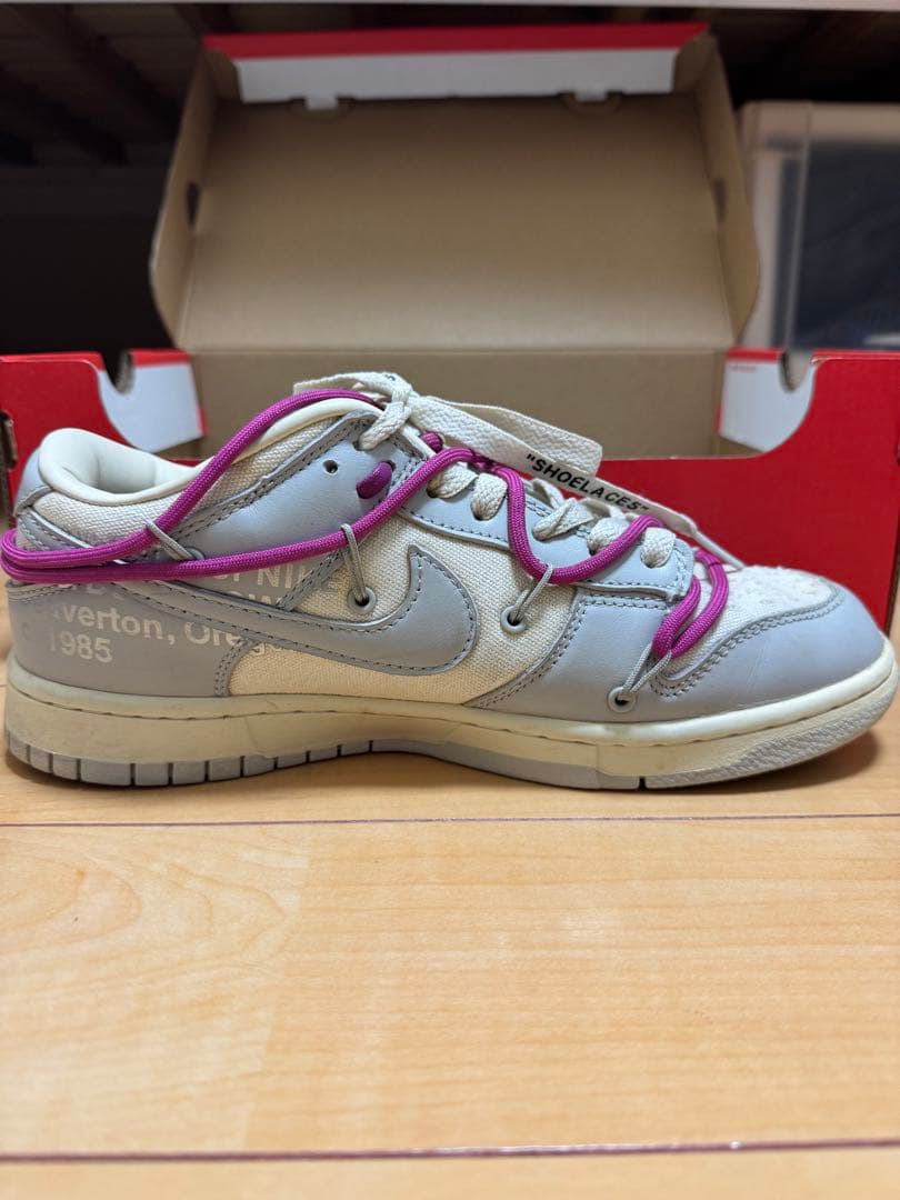 Off-White × Nike Dunk Low 1 of 50 Lot.30