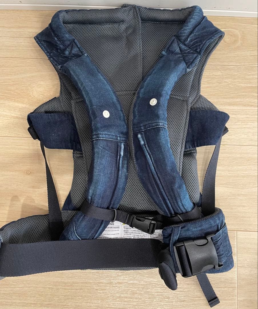 キューズベリーNICO DENIM 抱っこ紐 デニム