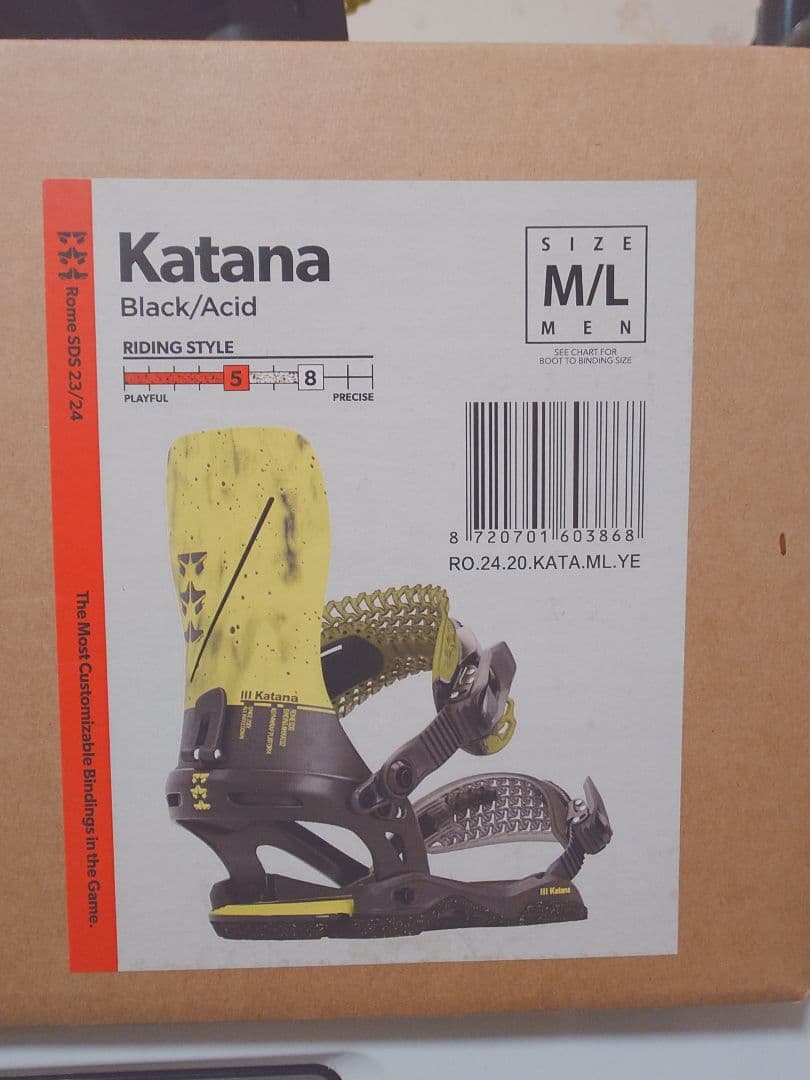 スノーボード ROME Katana ML