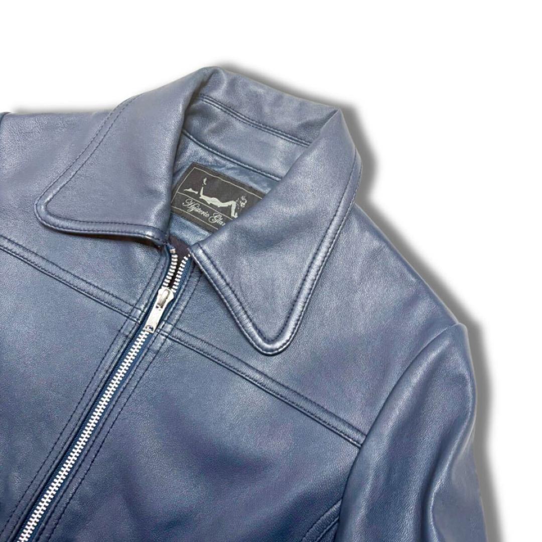 美品希少✨ヒステリックグラマー シングルライダース ジャケット ラムレザー 羊革