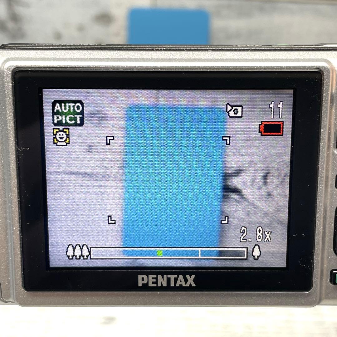 【極美品】PENTAX 防水デジタルカメラ OPTIO (オプティオ) W80