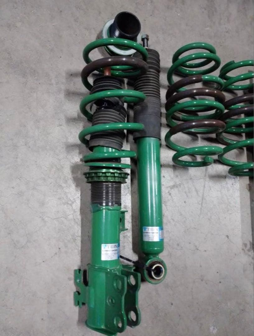 50 プリウス 車高調　テイン サス ショック バネ