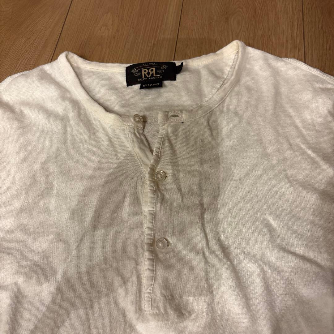 RRL ヘンリーネック 長袖シャツ L キムタク