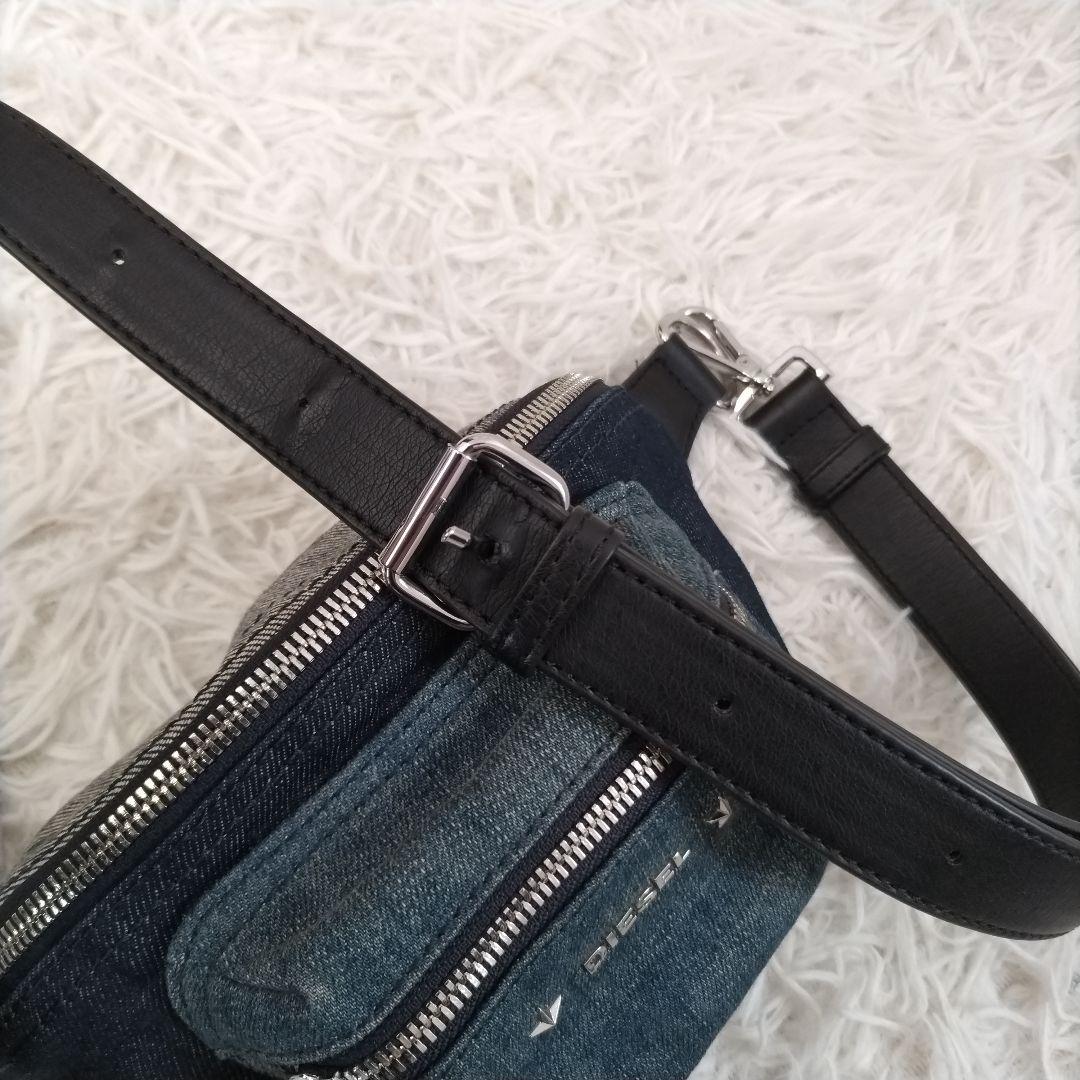 近年モデル　DIESEL　ディーゼル　デニム　ショルダーバッグ