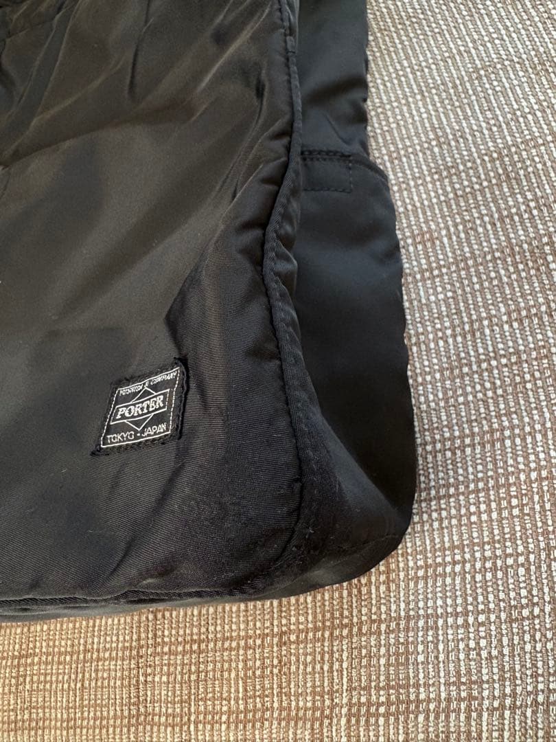 PORTER CREAM ポーター　クリームブラック トートバッグ