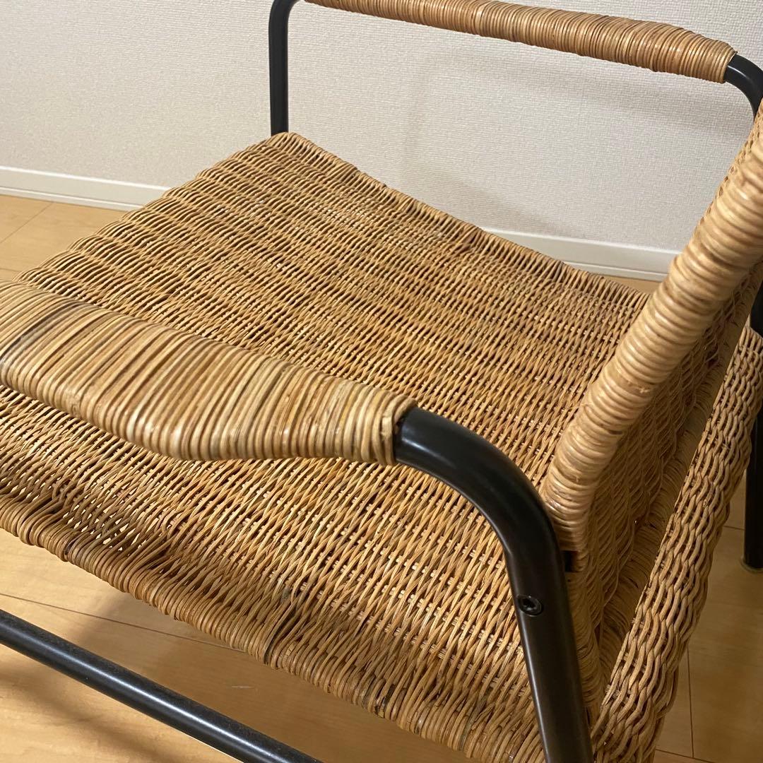 IKEA ラタン アームチェア イケア　ウルリクスベリ　椅子　インテリア