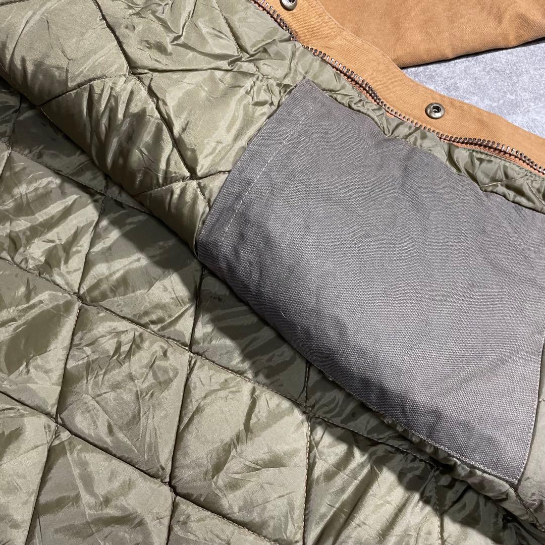 American Camperダック地デトロイトジャケット裏地キルティングXL