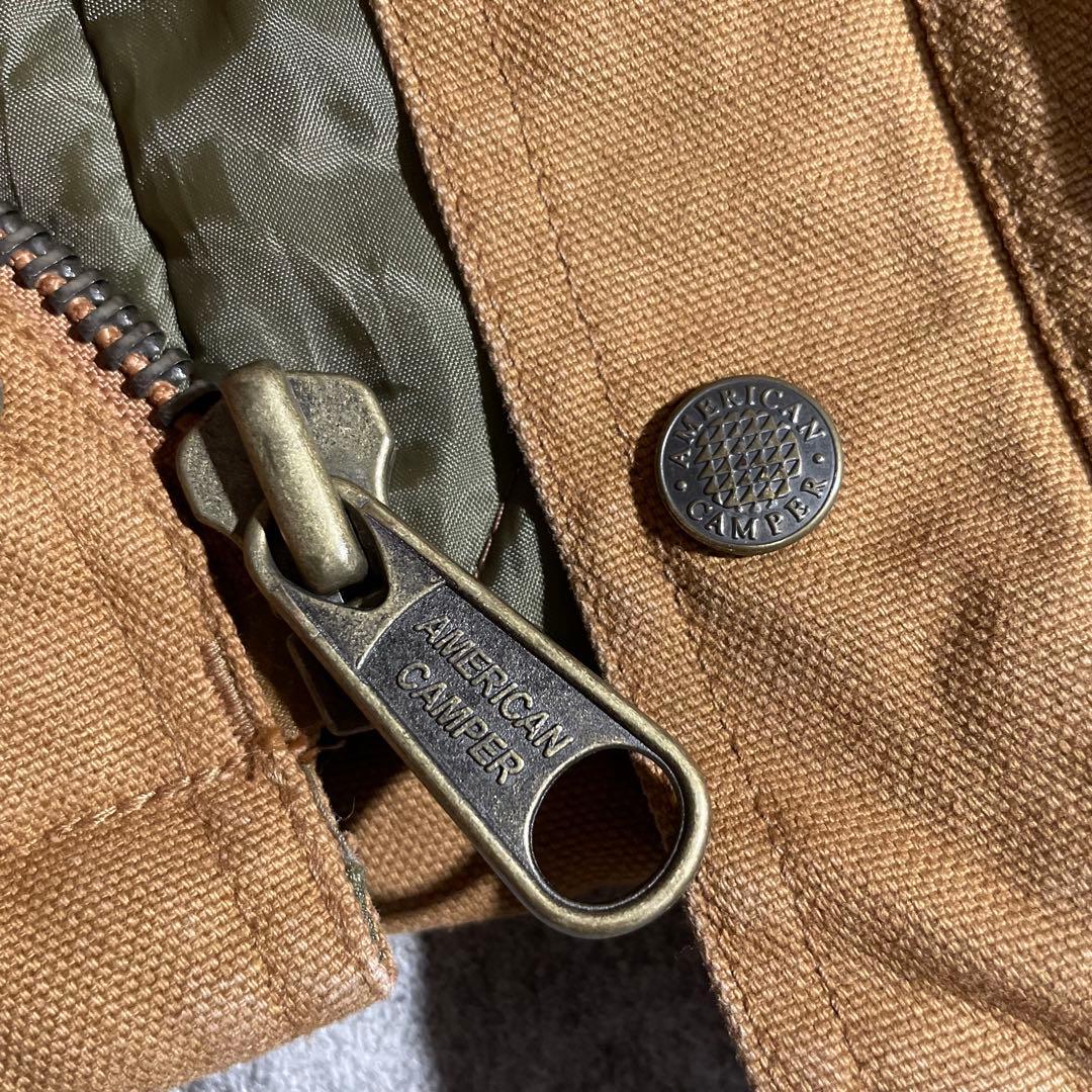 American Camperダック地デトロイトジャケット裏地キルティングXL
