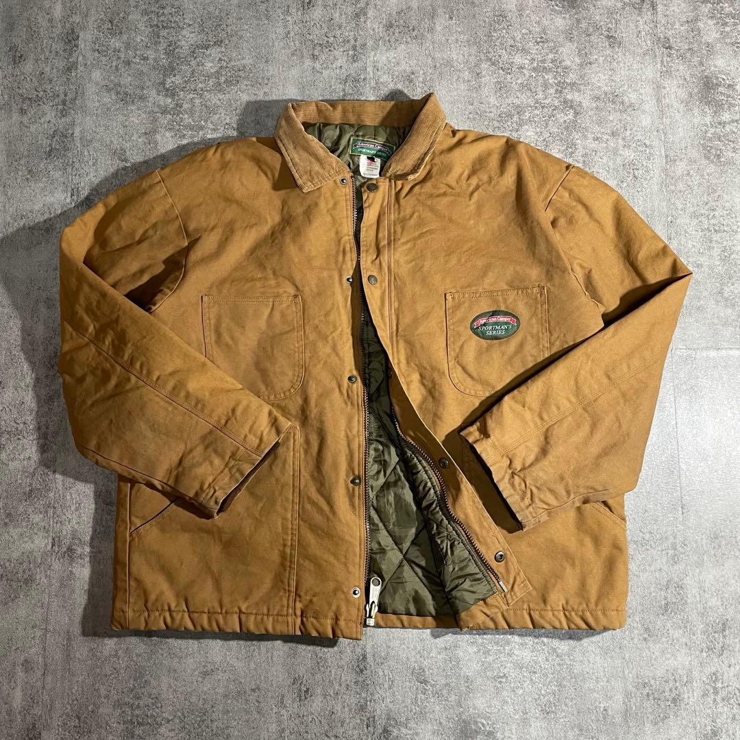 American Camperダック地デトロイトジャケット裏地キルティングXL