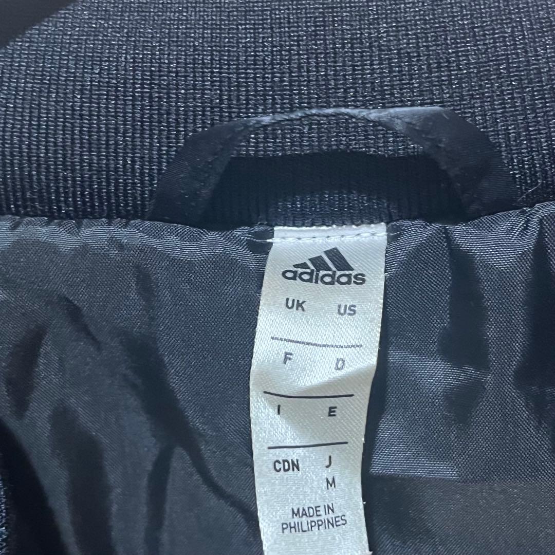 adidas ALL BLACKS 中綿入りスカジャン　Mサイズ 美品