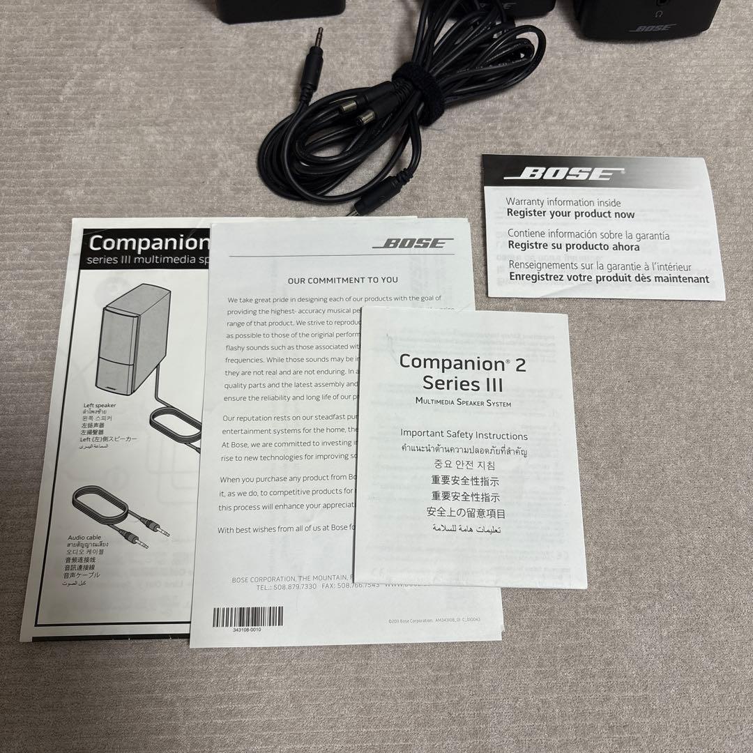 美品 BOSE Companion® 2 Series III