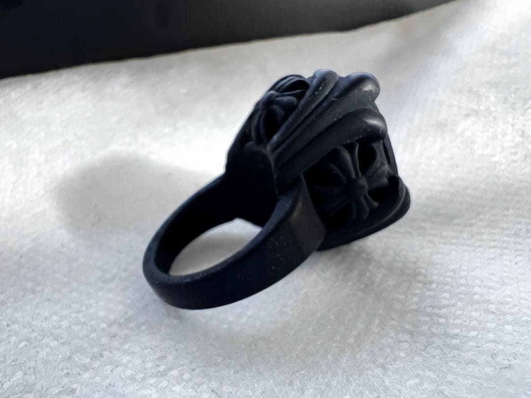 R*様 クロムハーツ｜シリコンリング ブラック Mサイズ