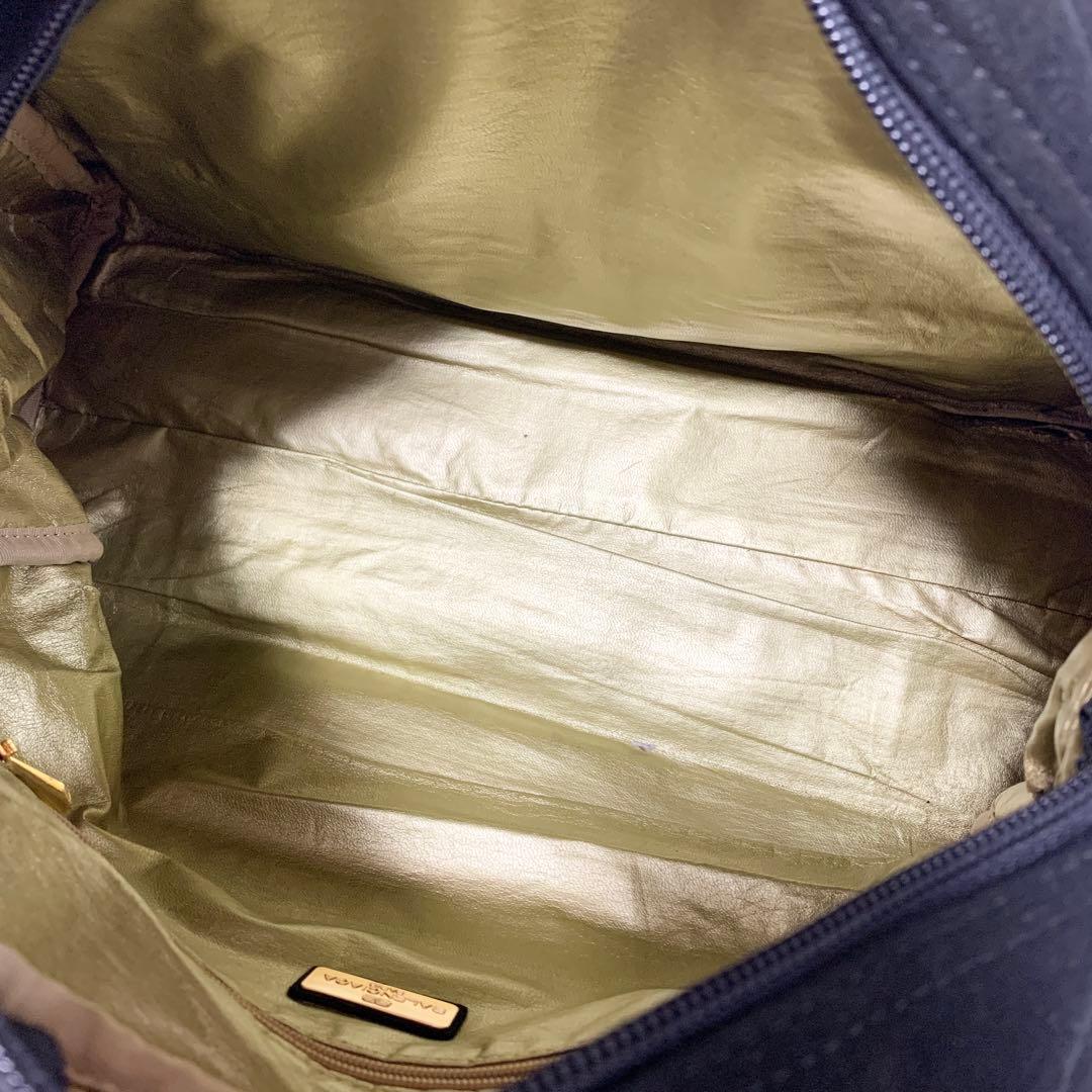 良品✨ バレンシアガ　ヴィンテージ　ボストンバッグ　キャンバス　ブラック　Y2K