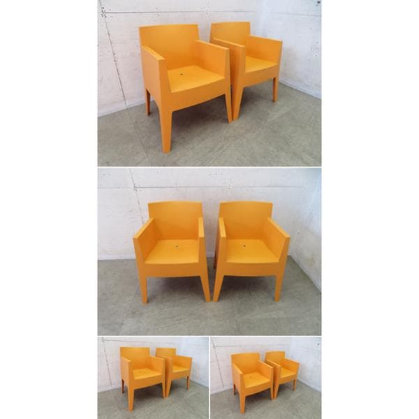 美品■ドリアデ■イタリア■TOY■フィリップ・スタルクデザイン■名作■2脚セット