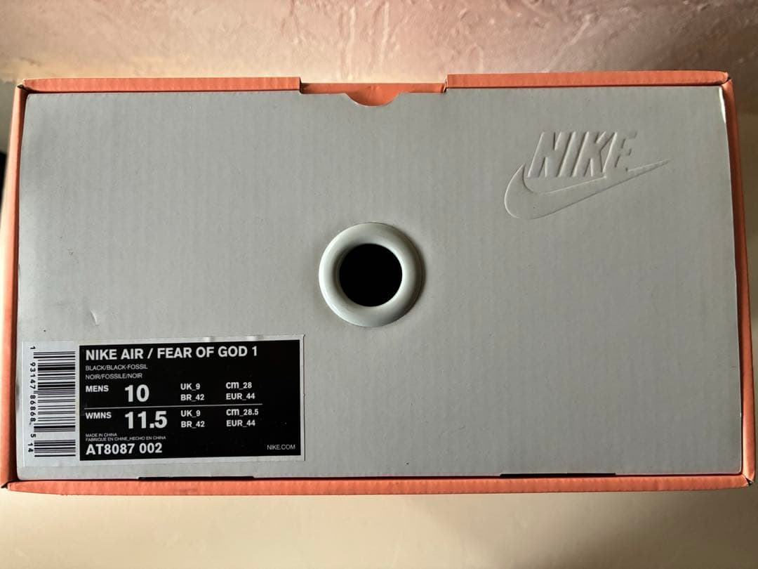 NIKE Fear of God 1 ★2/5まで出品