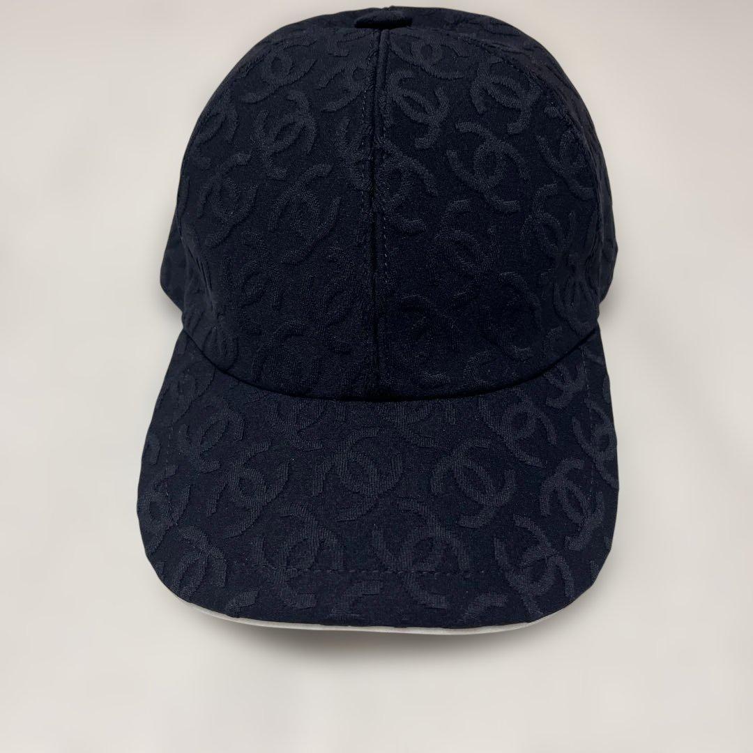 正規　CHANEL 総ロゴキャップ　フリー　新品
