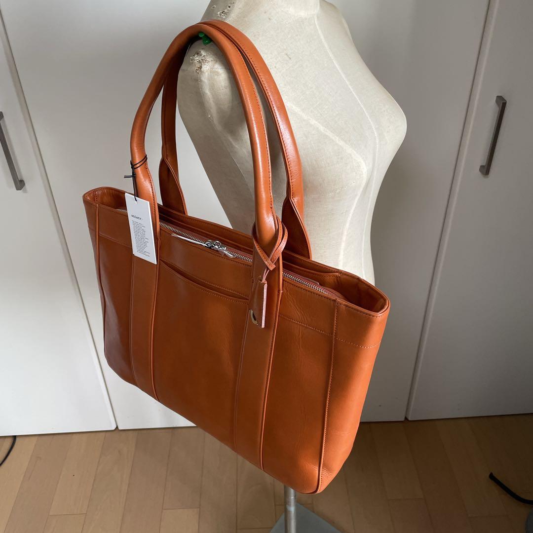 アニアリAniary レザートートバッグ01-02013 新品未使用　キャメル