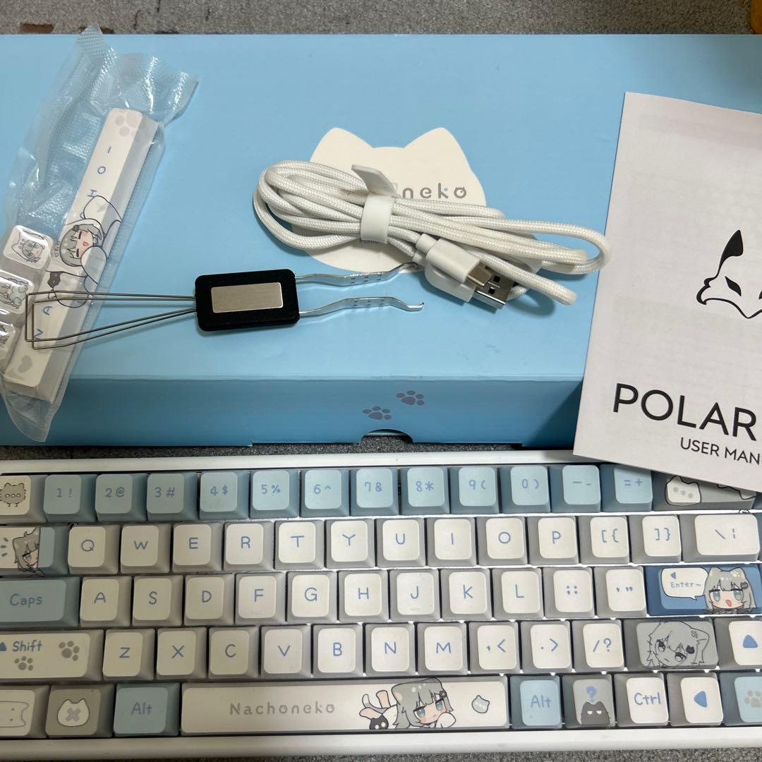 seanさん専用Nachoneko Polar キーボード 本体マウスパッド