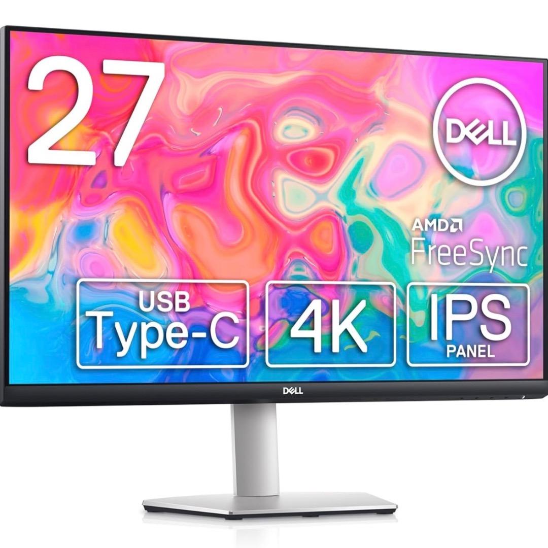 DELL S2722QC 27インチ 4K USB Type-C モニター