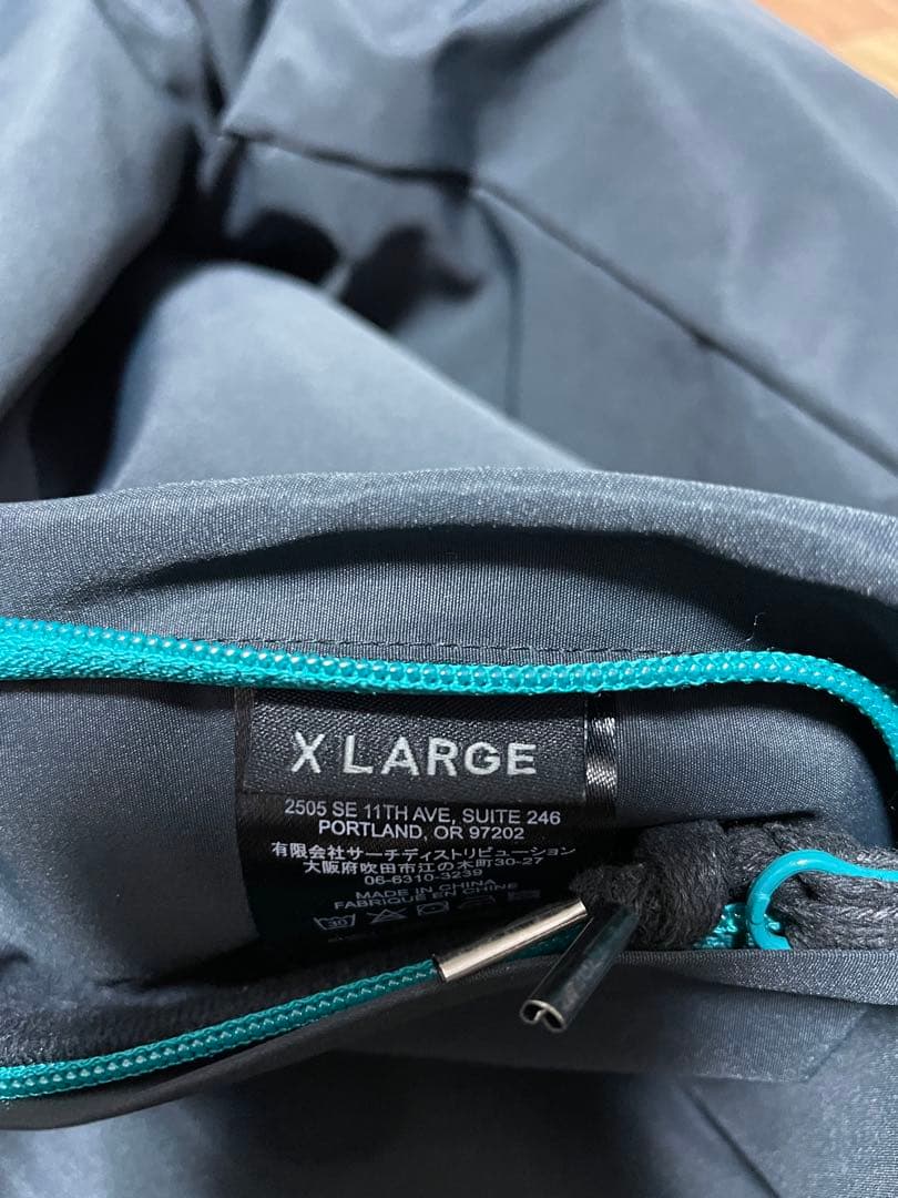 AIRBLASTER Double Puff Jacket XL 黒 パープル