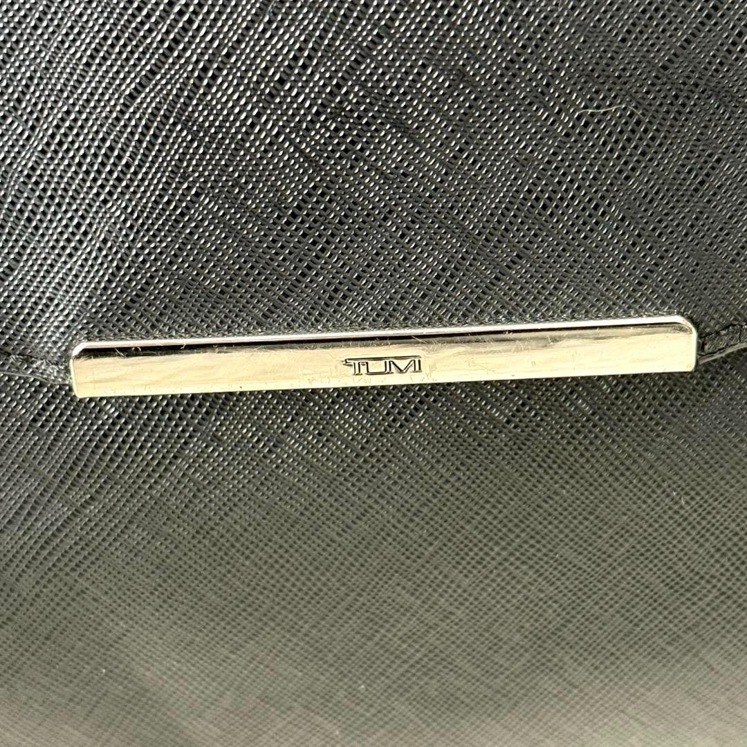 ひろ様✨TUMI トゥミ レザー トートバッグ ビジネスバッグ ロゴ刻印 A4