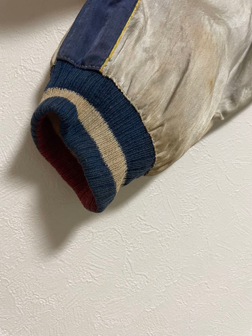 ヴィンテージスカジャン　古着　50s TRIPLE