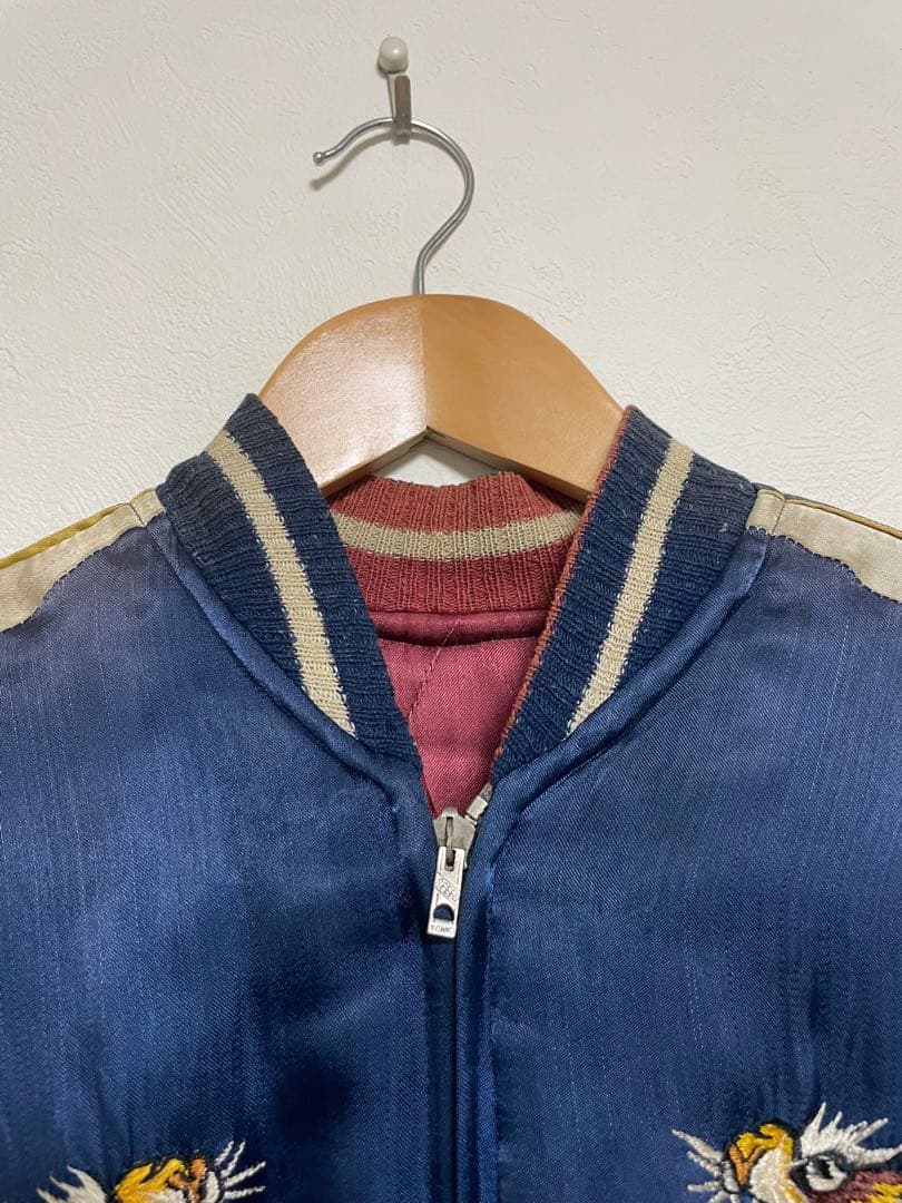 ヴィンテージスカジャン　古着　50s TRIPLE