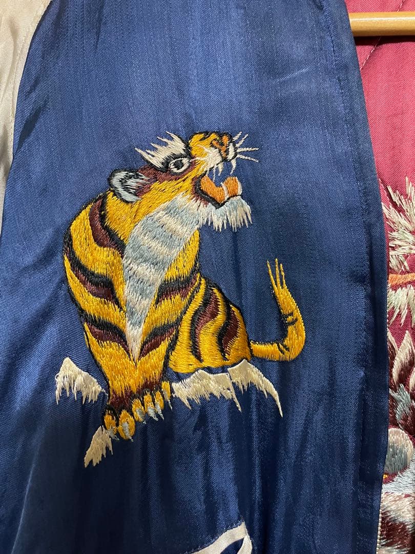 ヴィンテージスカジャン　古着　50s TRIPLE