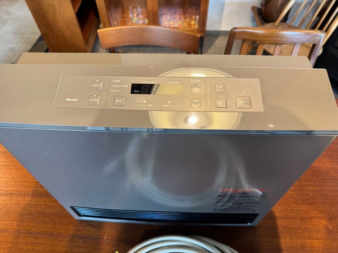リンナイ　ガスファンヒーター 【都市ガス用】RC-U5801PE-BG