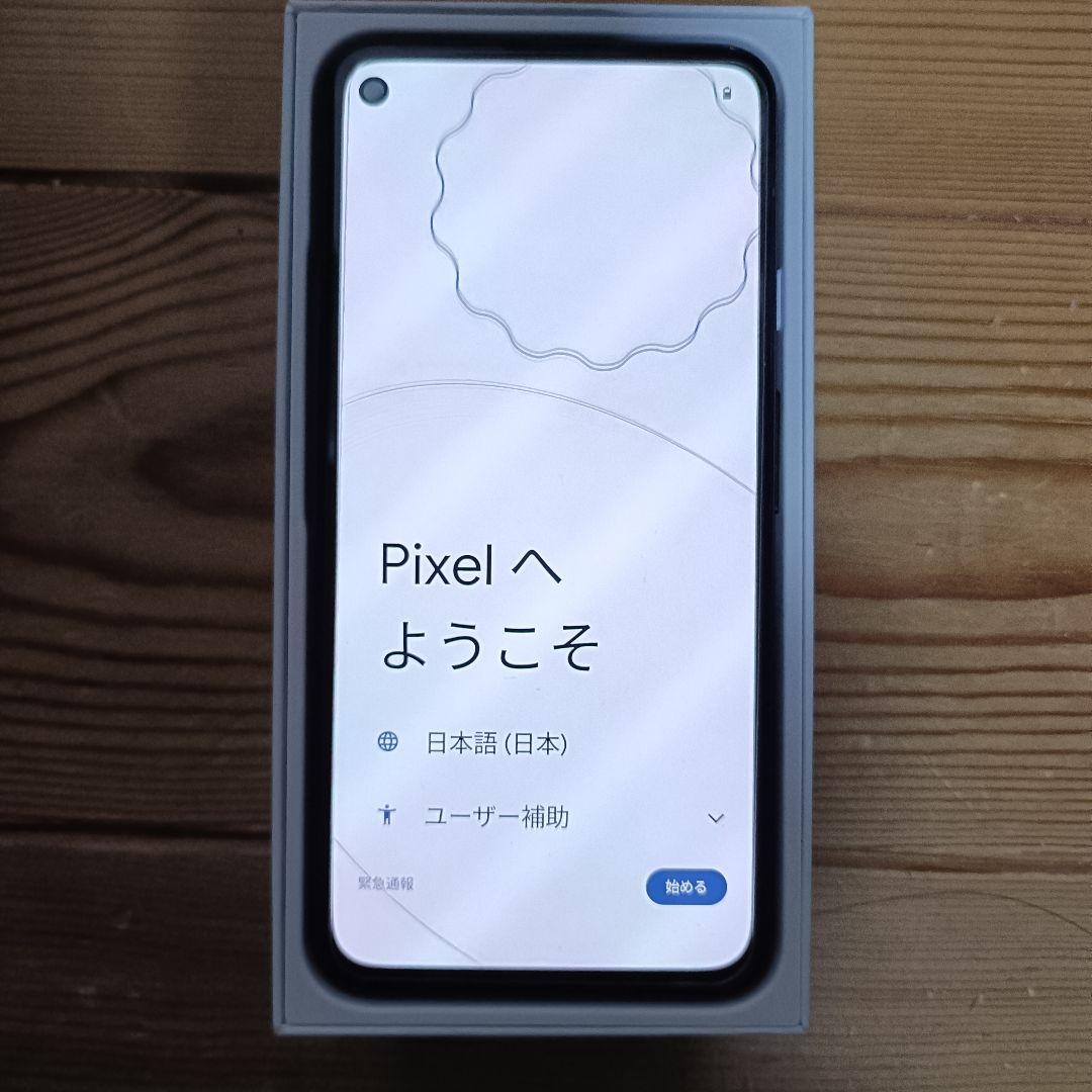 Google Pixel 4a(5g) ブラック 本体 128GB simフリー