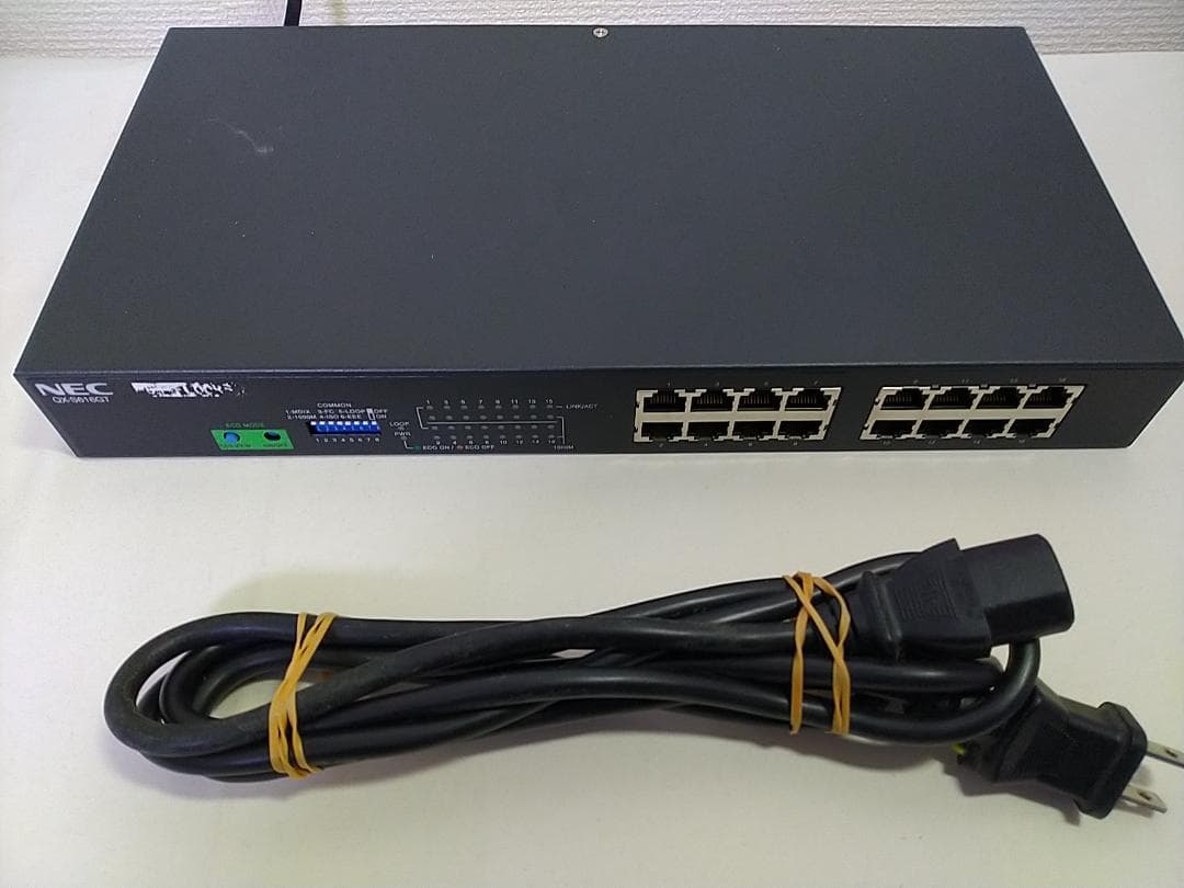NEC QX-S616GT スイッチングハブ 16ポート