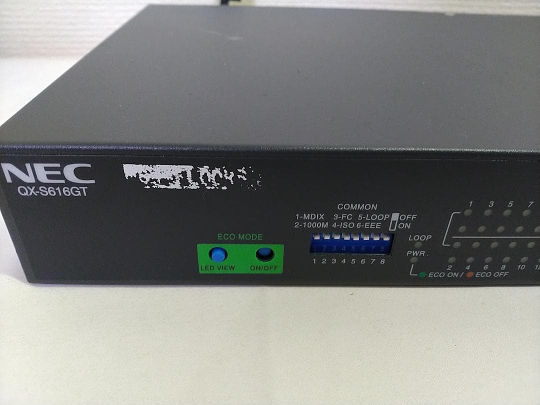 NEC QX-S616GT スイッチングハブ 16ポート