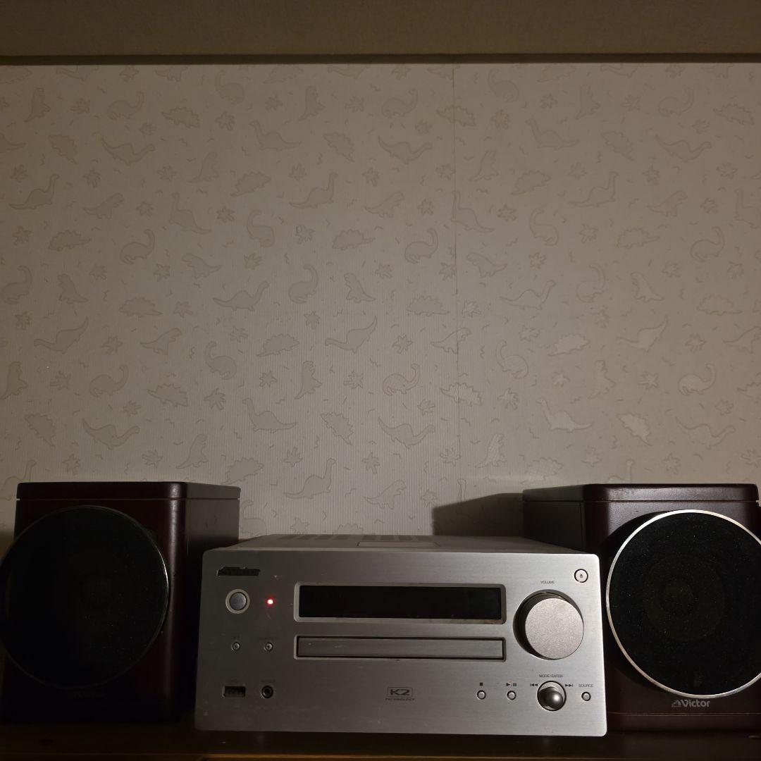 ラジオ・コンポ Victor WOOD CONE EX-HR55