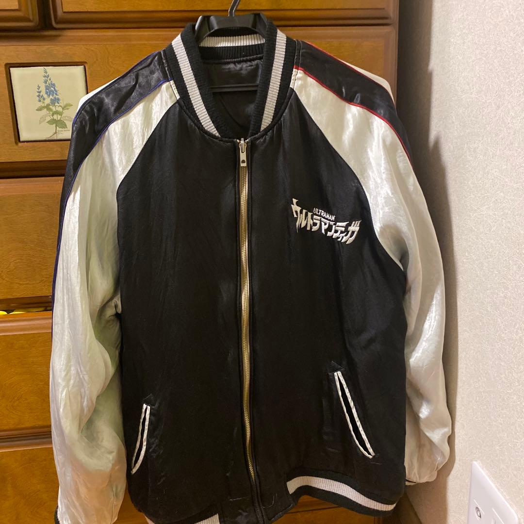 ウルトラマンティガ スカジャン 刺繍 3L 長袖 大きいサイズ