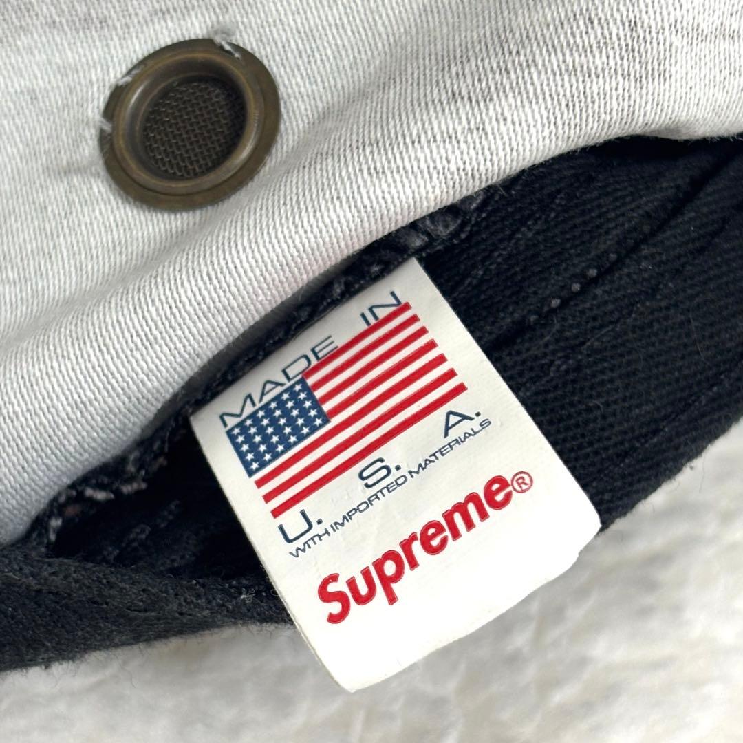 【希少レア】Supreme ミリタリーキャンプキャップオリーブタイガーカモ