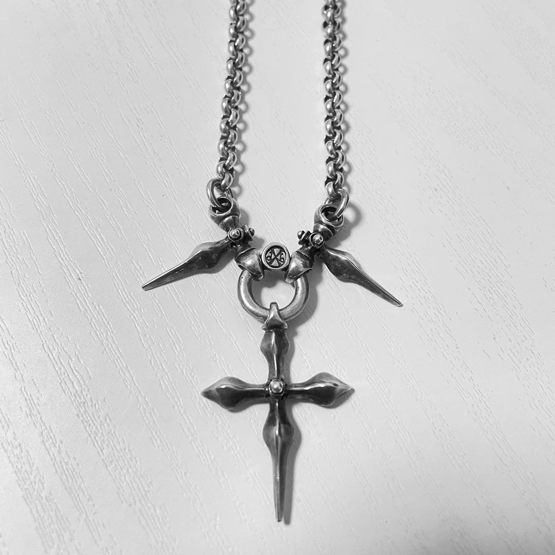 deaf breed T-53クロス925 ネックレス