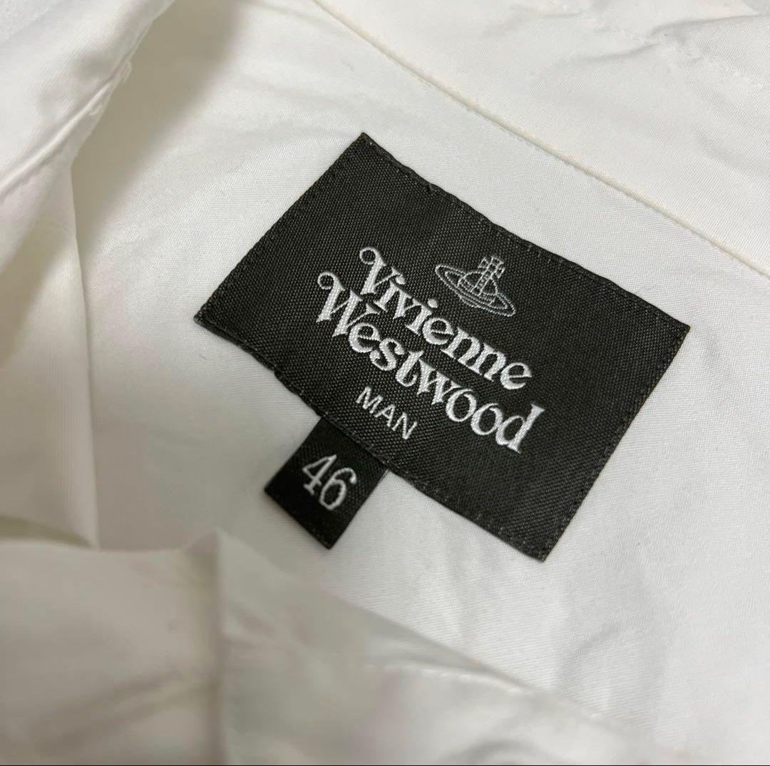 Vivienne Westwood MAN ねじれ アシンメトリーシャツ 46