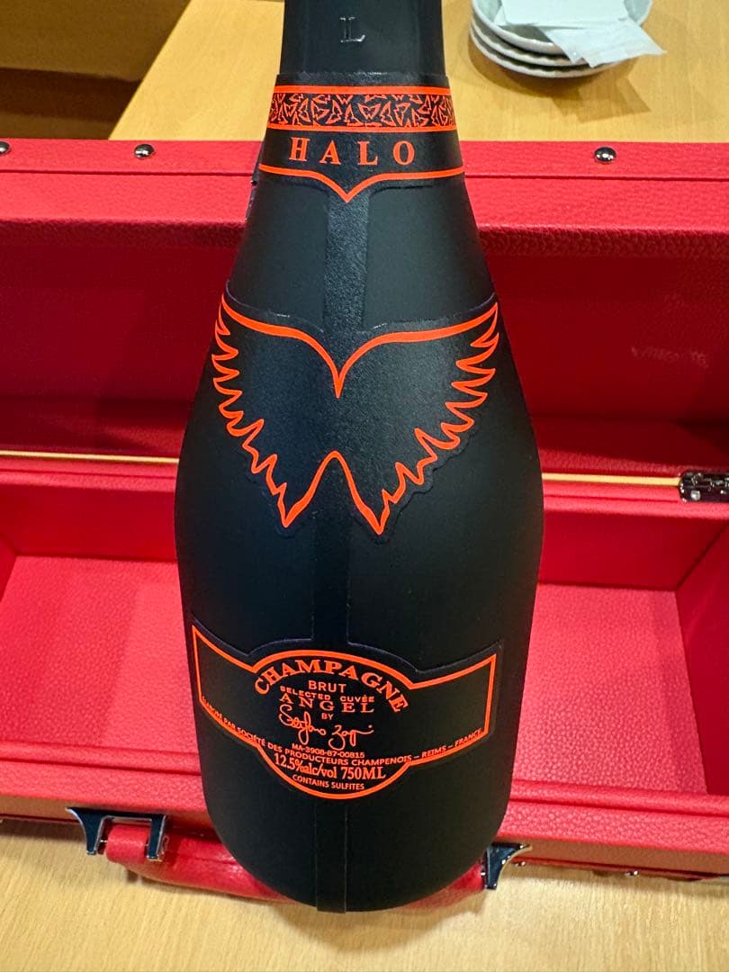 値下げしました。30日限定ANGEL シャンパン ヘイロー 750ml レッド