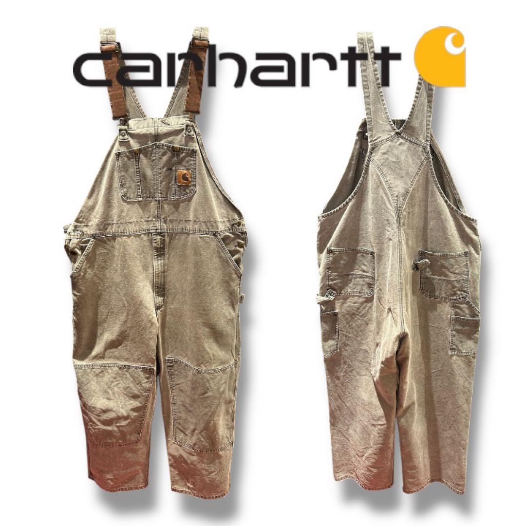 Carhartt オーバーオール ダブルニー W46xL30