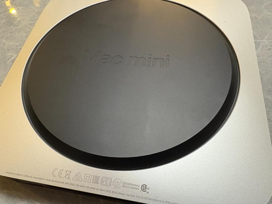 Macデスクトップ Apple M1 Mac mini 8GB 256GB MGNR3J/A