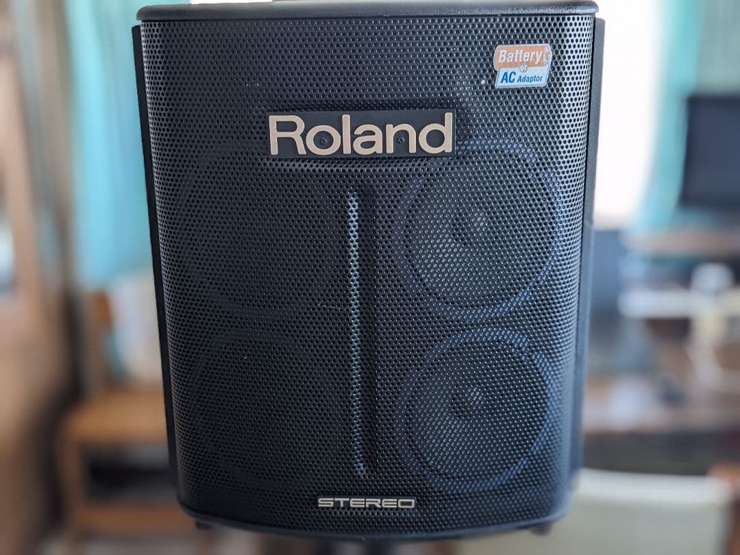 ROLAND BA-330 スピーカー ＋スタンド ST-A95