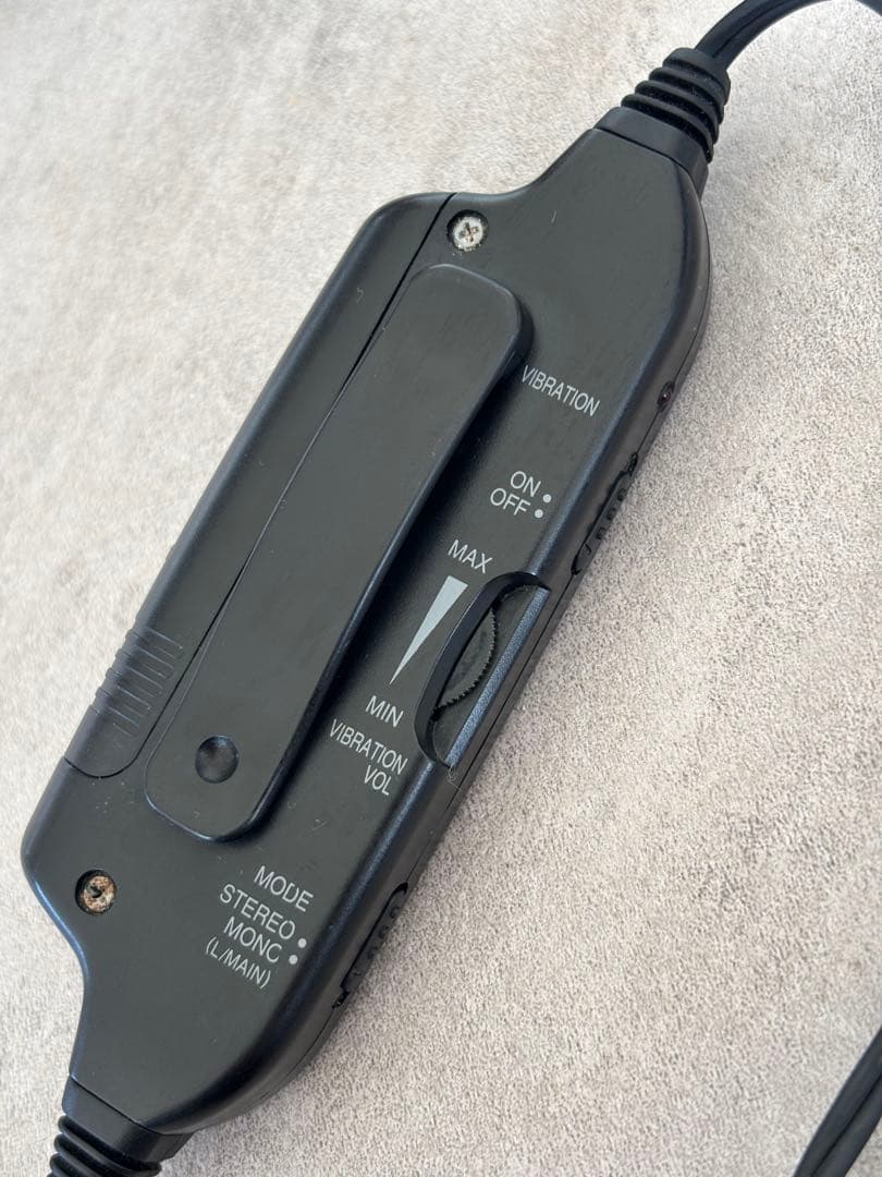 パナソニック SHOCKWAVE SL-SW415 振動ヘッドホン付き動作確認