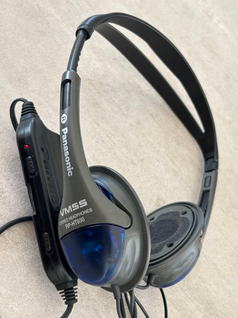 パナソニック SHOCKWAVE SL-SW415 振動ヘッドホン付き動作確認