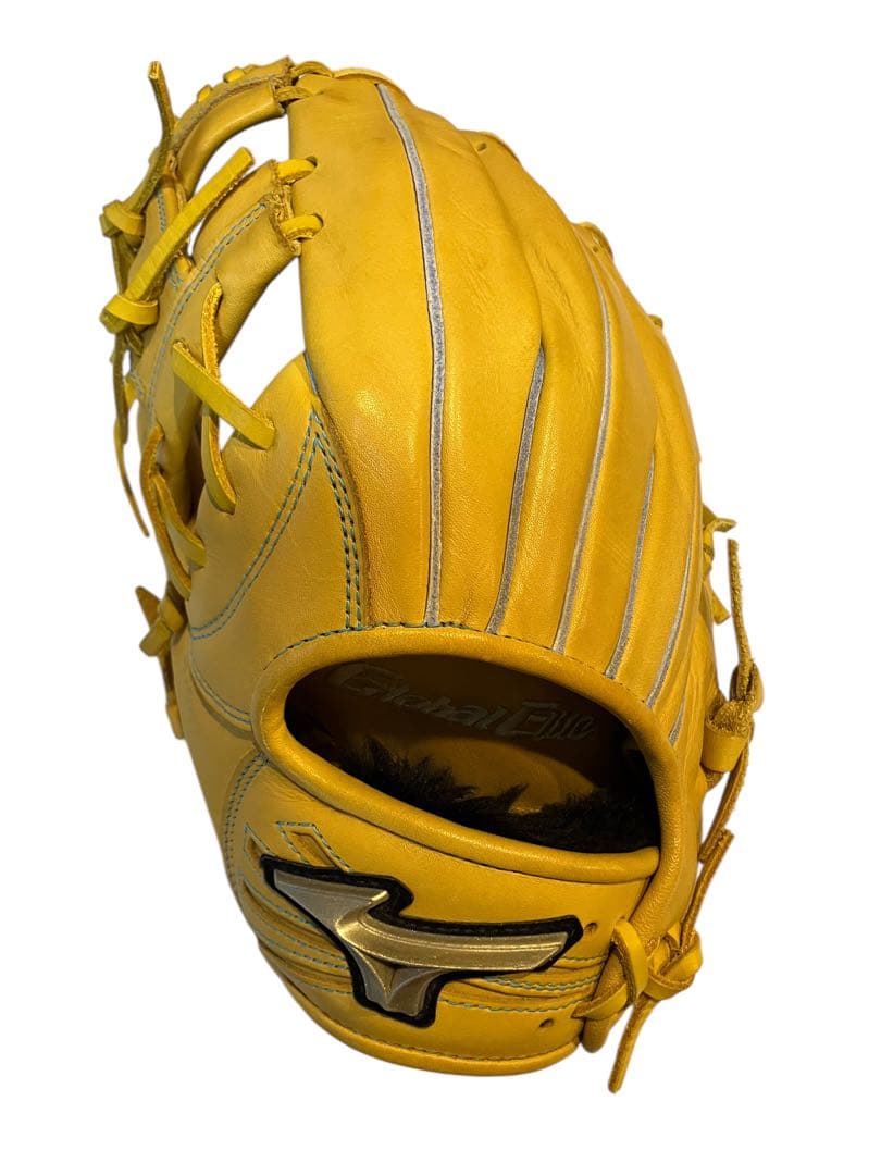 ミズノ　Global Elite RG 軟式用 イエローグローブ左投げ用