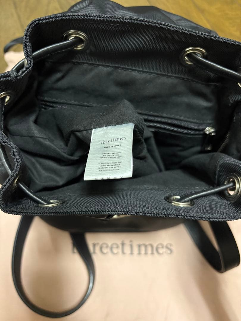 バッグ three times Acorn backpack